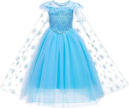 My Lil Princess Elsa Foil Dress