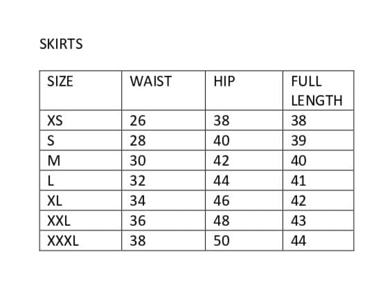 Orange Corded Printed Skirt