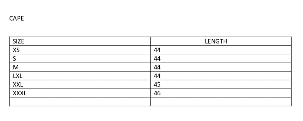 Orange Corded Organza Cape