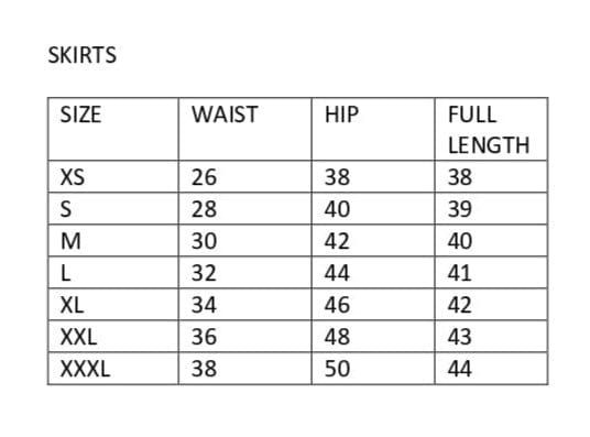 Purple Batik Printed Corded Skirt