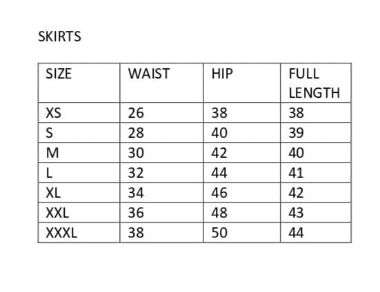 Muddy Yellow Corded Printed Skirt