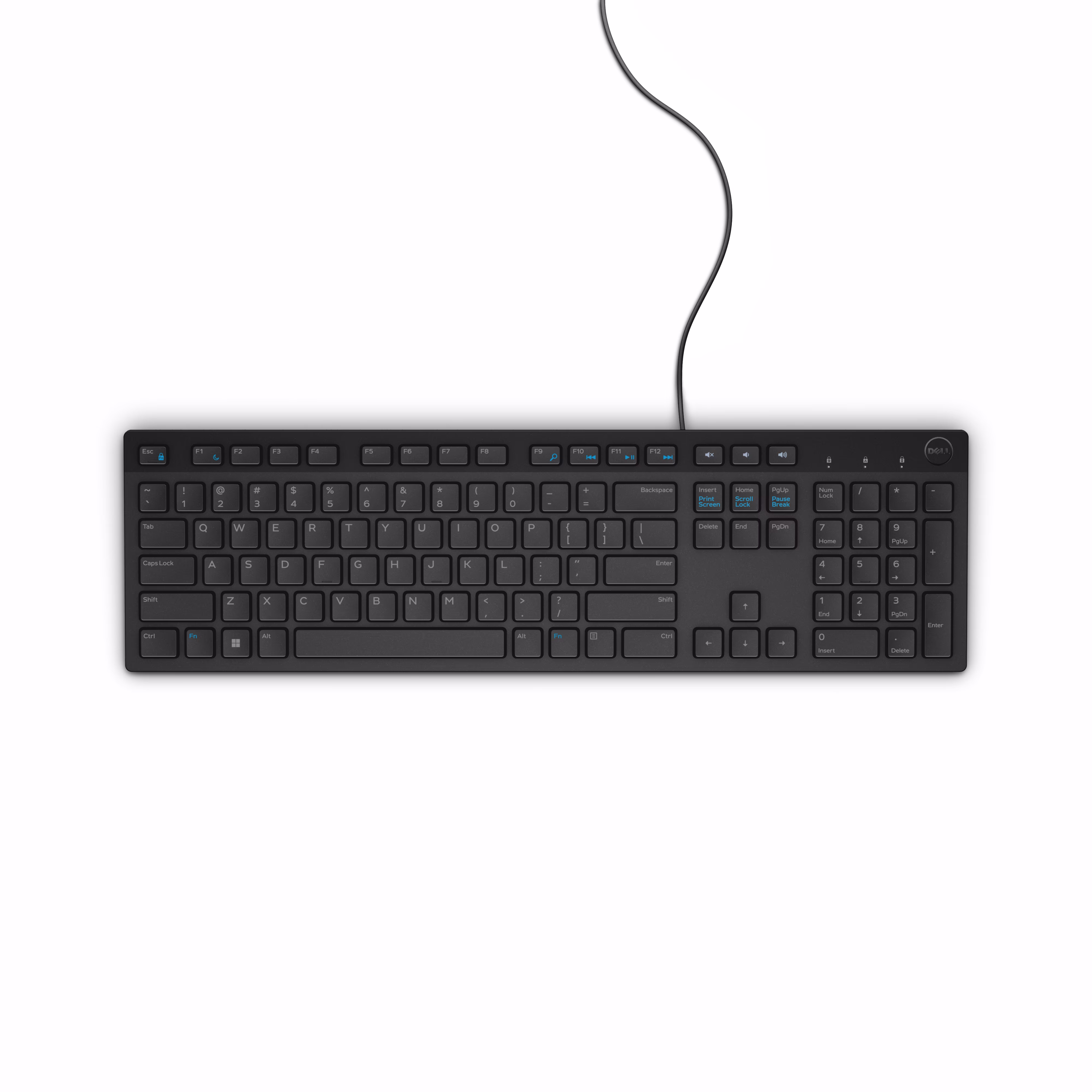 DELL WIRED MULTIMEDIA  USB KEYBOARD KB216