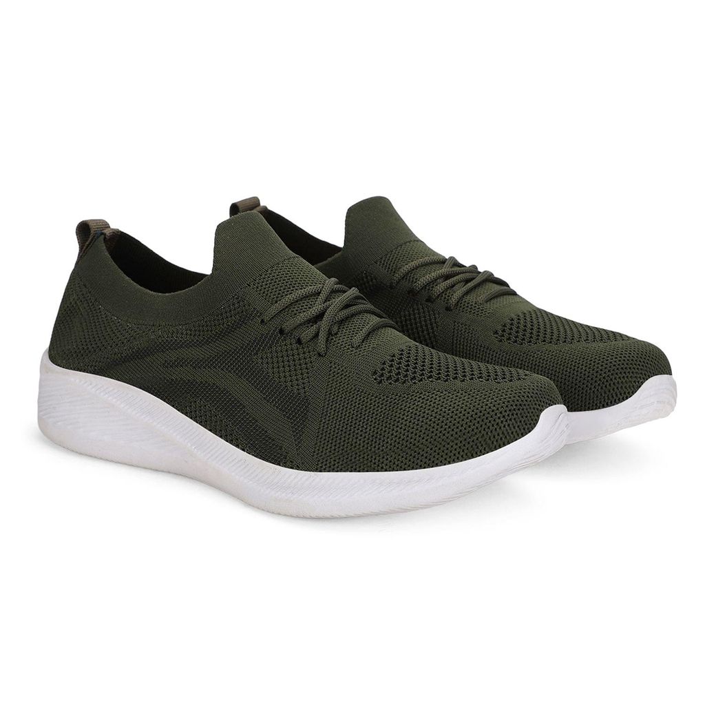 Ontour Solid Sports Running Shoes For Men Pack Of 2