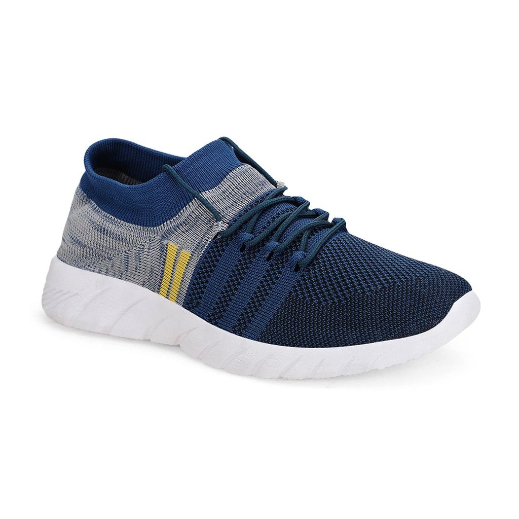 Ontour Trendy Solid Blue Mens Sports Casual Shoes