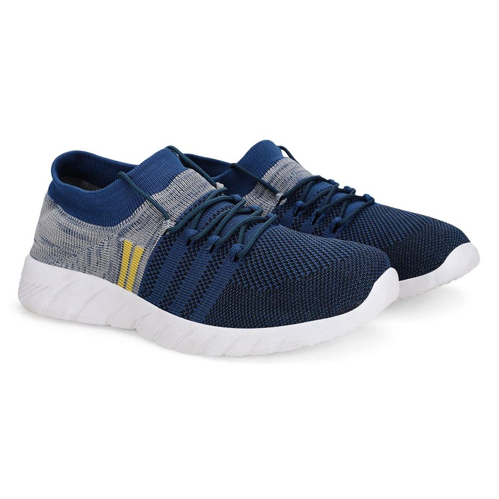 Ontour Trendy Solid Blue Mens Sports Casual Shoes