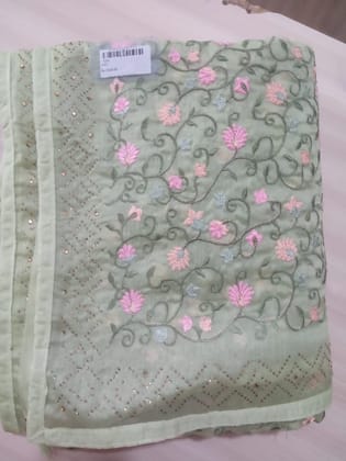 Self Design Daily Wear Chiffon Saree