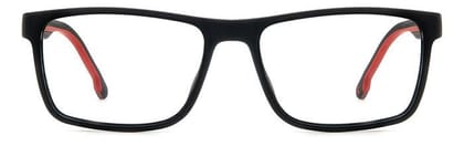Carrera 6641 Eyeglass Frames - Matte Black Crystal red  Frame