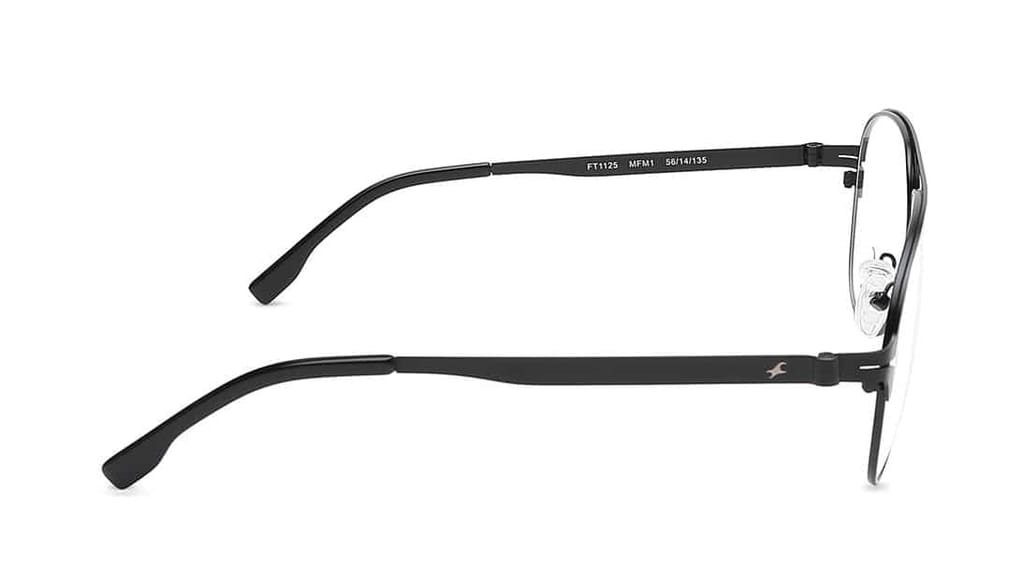 Fastrack Men-Women Round Eyeglass Frame Black