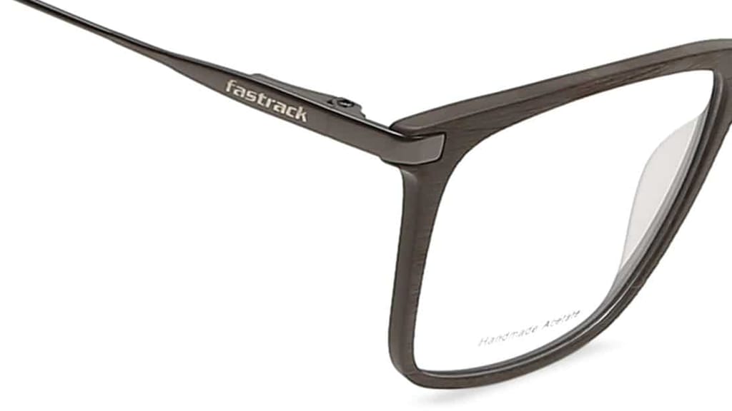 Fastrack Men-Women Rectabgale Eyeglass Frame Black