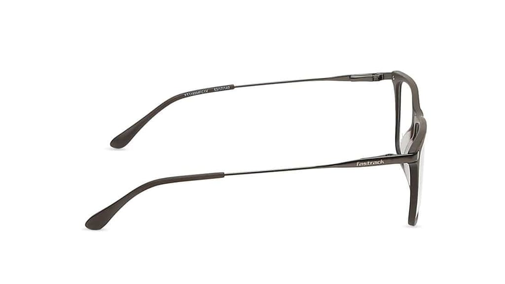 Fastrack Men-Women Rectabgale Eyeglass Frame Black
