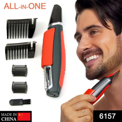 URBAN CREW Men's All in One Personal Professional Hair Trimmer (Nose and Ear Hair Trimmer) (1PC)
