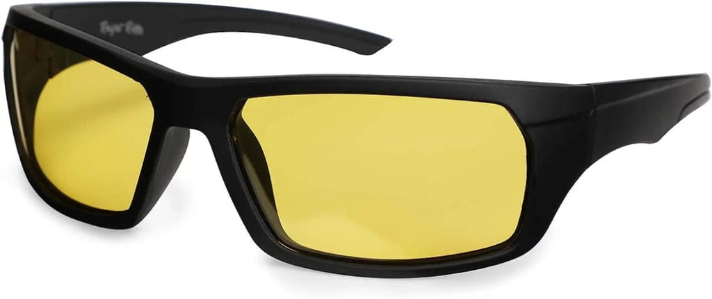 Night Driving Polarized HD Vision Glasses for Men Women Anti Glare 100% UV Protected Goggles Sunglasses For Night Bike Riding Car driving Glasses