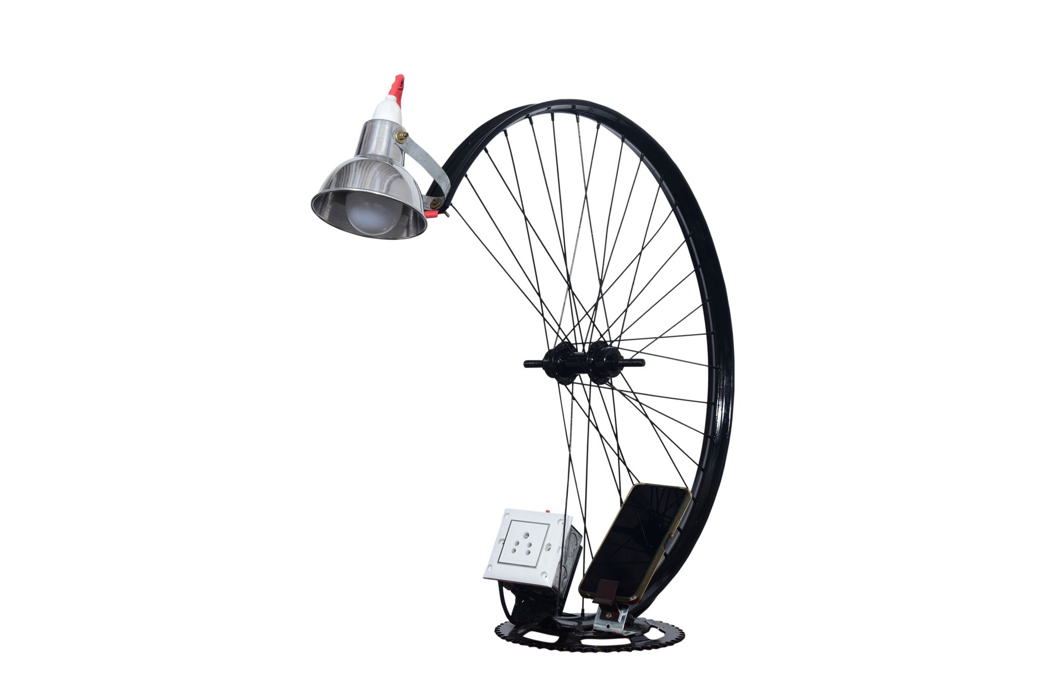 Jetayu Table Lamp with mobile charging facility