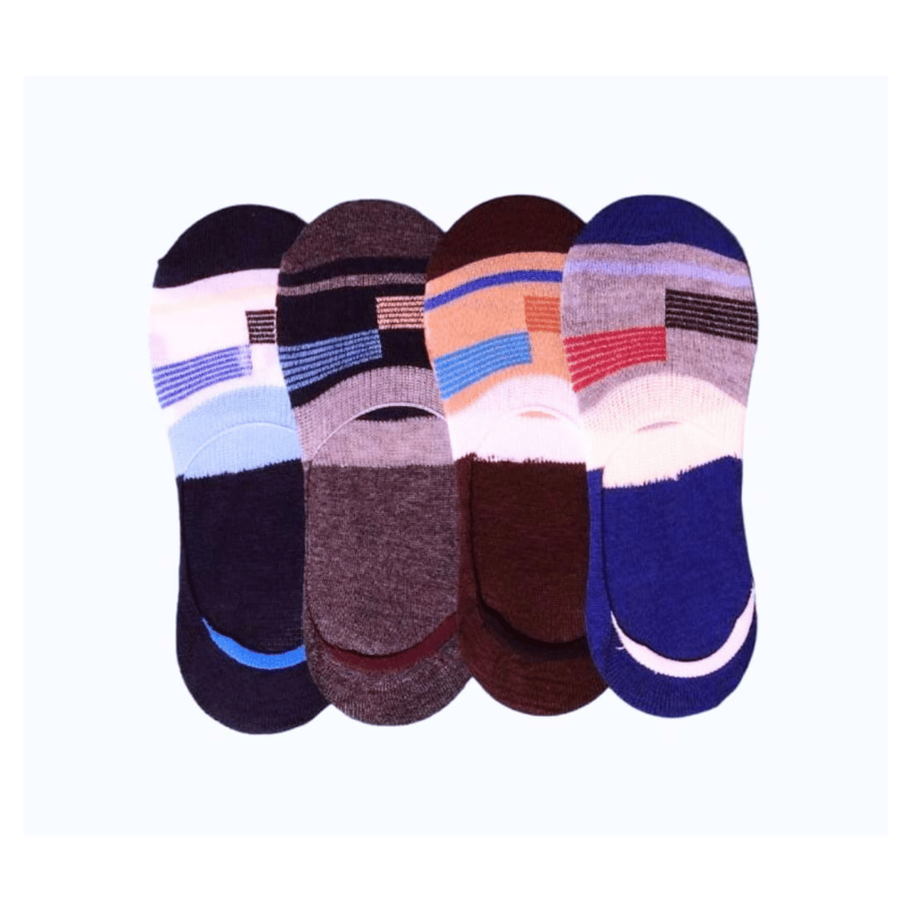 Maxolity Cotton Loafer Socks For Men Pack Of 4