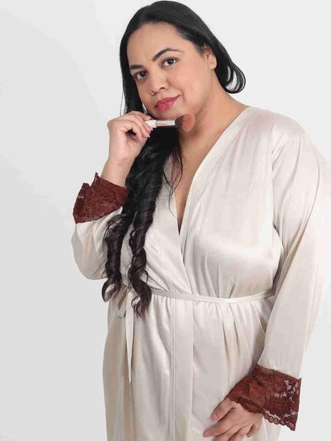 Robe online satin sexy