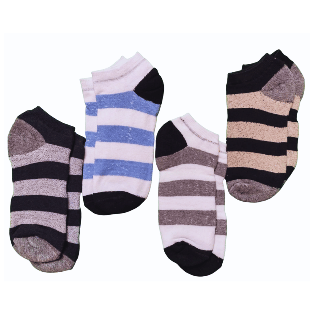 Maxolity Fashionable Men Ankle Length Socks Pack of 4