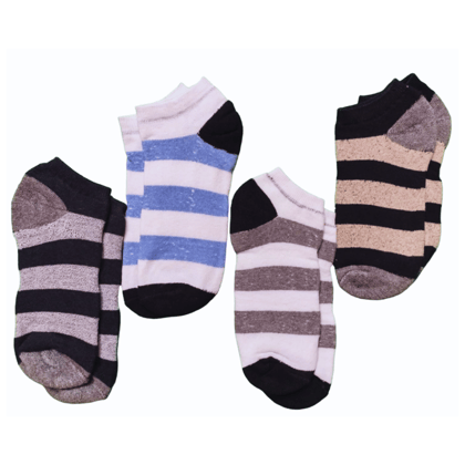 Maxolity Fashionable Men Ankle Length Socks Pack of 4