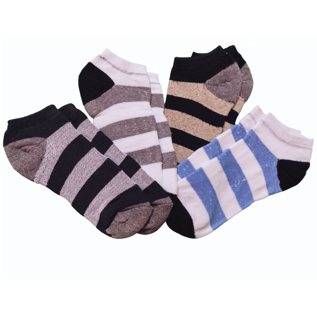 Maxolity Fashionable Men Ankle Length Socks Pack of 4
