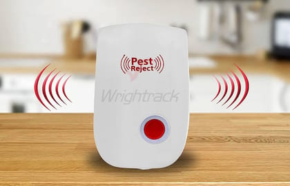 URBAN CREW  Ultrasonic Pest Repeller to Repel Rats, Cockroach, Mosquito, Home Pest & Rodent Repelling Aid for Mosquito, Cockroaches, Ants Spider Insect Pest Control Electric Pest Repelling 1 PC