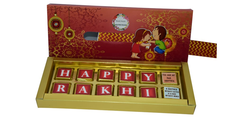 Razzle Dazzle Rakhi special Chocolate (12 Pcs)