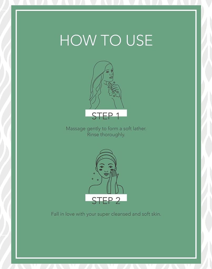 Fabessentials Neem Tulsi Glycerin Bathing Bar | with Walnut Granules | for Cleansing, Nourishing and Rejuvenating Skin | Vegan & Toxin Free - 100 gm