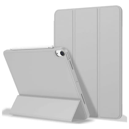 LIRAMARK Rebel Series Back Cover Case Compatible with Apple iPad Air 4 2020 - 10.9" ( A2072 A2316 A2324 A2325 ) - Grey