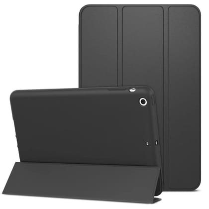 LIRAMARK Rebel Series Back Cover Case Compatible with Apple iPad Mini 1 / Mini 2 / Mini 3 - 7.9" ( A1432 A1454 A1455 A1489 A1490 A1491 A1599 A1600 ) - Black