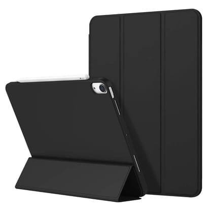LIRAMARK Rebel Series Back Cover Case Compatible with Apple iPad Air 4 2020 - 10.9" ( A2072 A2316 A2324 A2325 ) - Black