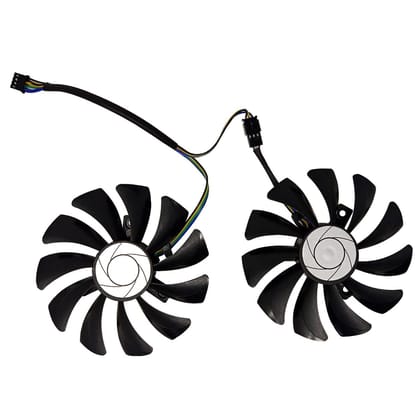 Liramark Compatible Replacement Fan For MSI GTX 1060 OC 6G GTX 960 P106-100 P106 GTX1060 GTX960 Graphics Card (Set of 2)
