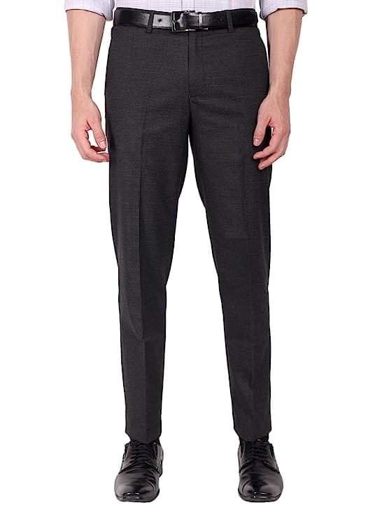 Formal Pants for Men - Self-Design, Wrinkle Free, Regular fit