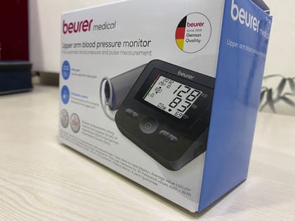 BEURER GERMAN TECHNOLOGY BLOOD PRESSURE MONITOR WITH GERMAN TECHNOLOGY & 5 YEARS WARRANTY (BM 30)