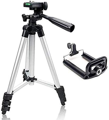 Denzcart Portable and Foldable Metal Tripod for Mobile and Camera