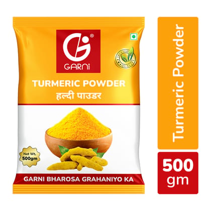 Garni Turmeric Powder 500gm Pack of 1 (1 x 500gm) Garni Turmeric Powder 500gm Pack of 1 (1 x 500gm)