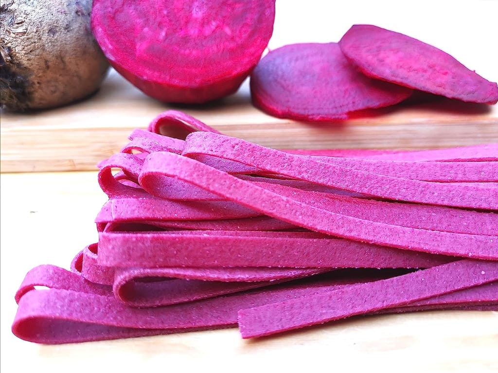 Donna Pastaia Artisanal Pasta | Beetroot Fettuccine Pasta | No Maida, No Salt, No Preservatives | Proudly Made in India