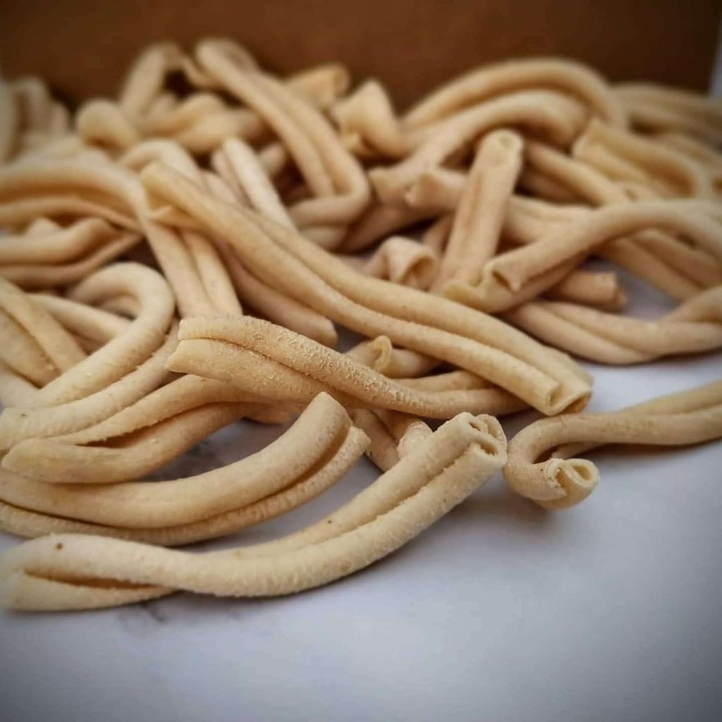 Donna Pastaia Artisanal Pasta | Wholewheat Strozzapreti Pasta | No Maida, No Salt, No Preservatives | Proudly Made in India
