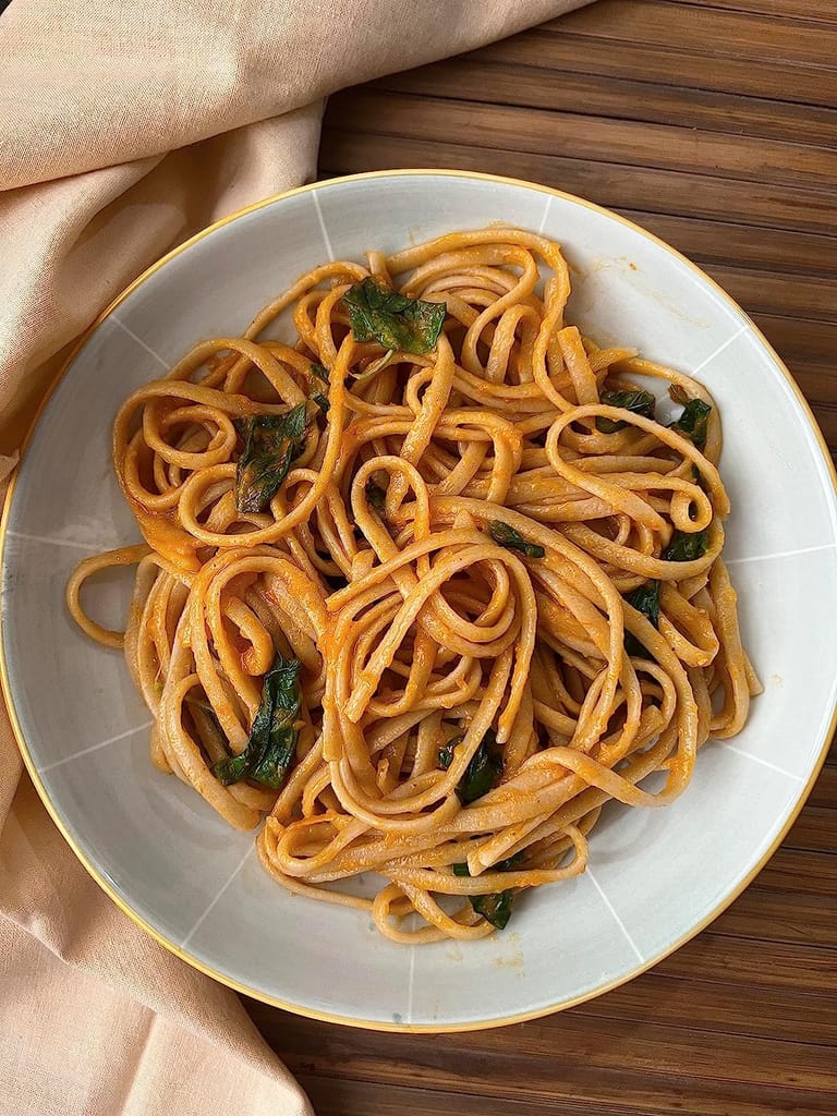 Donna Pastaia Artisanal Pasta |Wholewheat Spaghetti Pasta | No Maida, No Salt, No Preservatives | Proudly Made in India