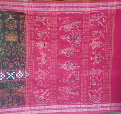 Traditional Handloom Sambalpuri Saree