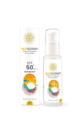 LUXOVA Unisex Everyday Sunscreen Spf50 | Lightweight & Non-Greasy | Sunscreen SPF 50 for For Even Toned & Glowing Skin, No White Cast, Water-Light, UVA/B & Blue Light Protection 50ml.