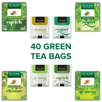 ASSORTED GREEN TEA SURAKHA PAC ASSORTED GREEN TEA SURAKHA PAC