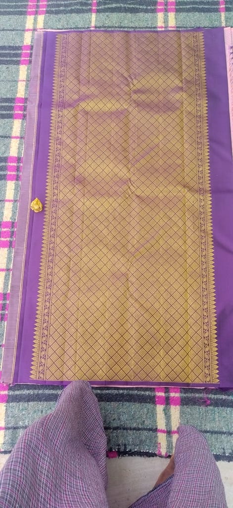 Handloom pure silk saree - Arni saree