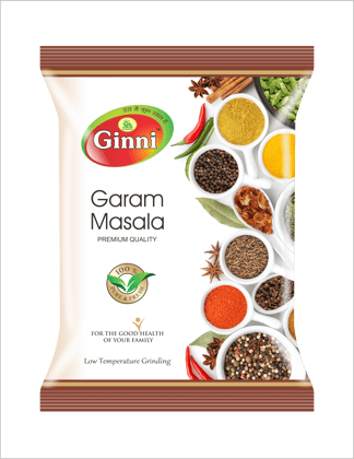 Ginni Pure Garam Masala Powder made with 100 % Natural Spices | No Chemicals & Preservatives - 400gms (2 x 200g) (Pack of 2)