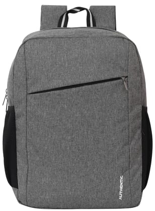 AUTHENTIC AK Sleek Slate 28L Laptop College Backpack Stylish Casual Design Grey
