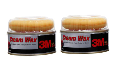 3M Car Care Cream Wax 220g (Pack of 2)