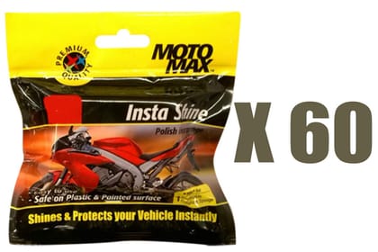 Motomax Insta Shine Sponge - Pack of 60