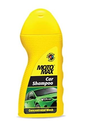 MOTOMAX Car & Bike Shampoo 100 ml | Cleans and Shines Cars, Bike, Motorbikes | Concentrated Washing Liquid for complete Auto Care Care
