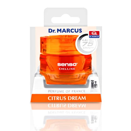 Dr.Marcus Senso Deluxe Citrus Dream Gel Perfume for Car (50 ml)