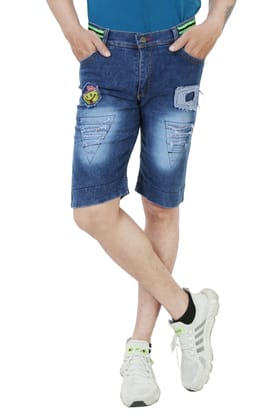 DENIM SHORTS FOR MEN