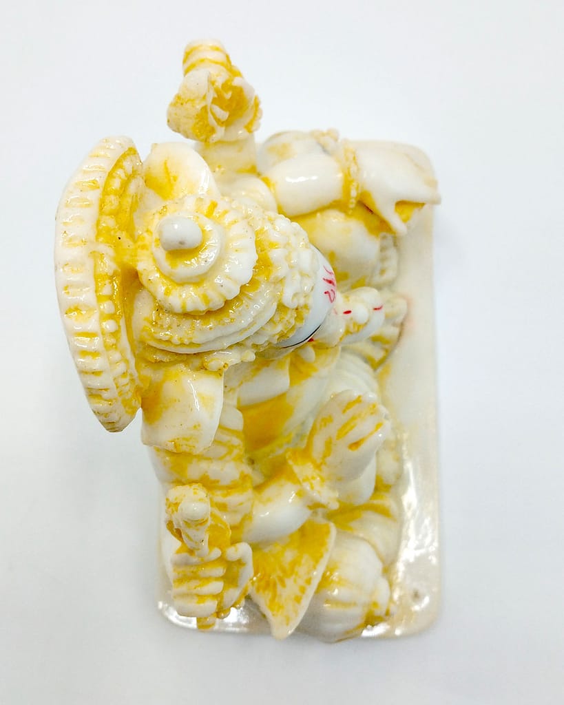 ZURU BUNCH 23cm Ganesh with tree Statue Idol Showpiece Decoration Items for Home Decor Living Room Pooja Room Bedroom Office Gifts for Family and Friends