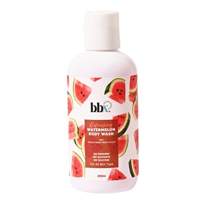 BBX Skincare Essentials Water Melon Natural Extract Body Wash