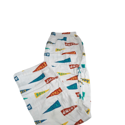 Summer Embroidered Capri Pants